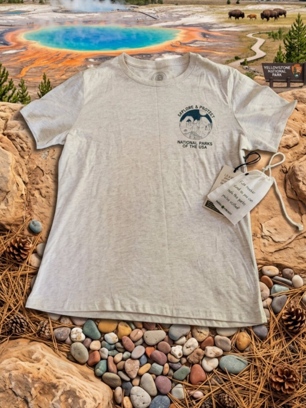 NWT National Parks Project Fill In Tee Medium